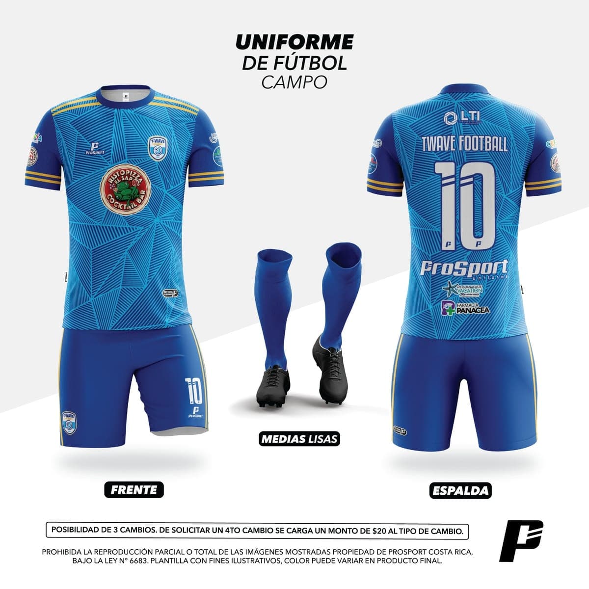 Uniforme Oficial de Partidos